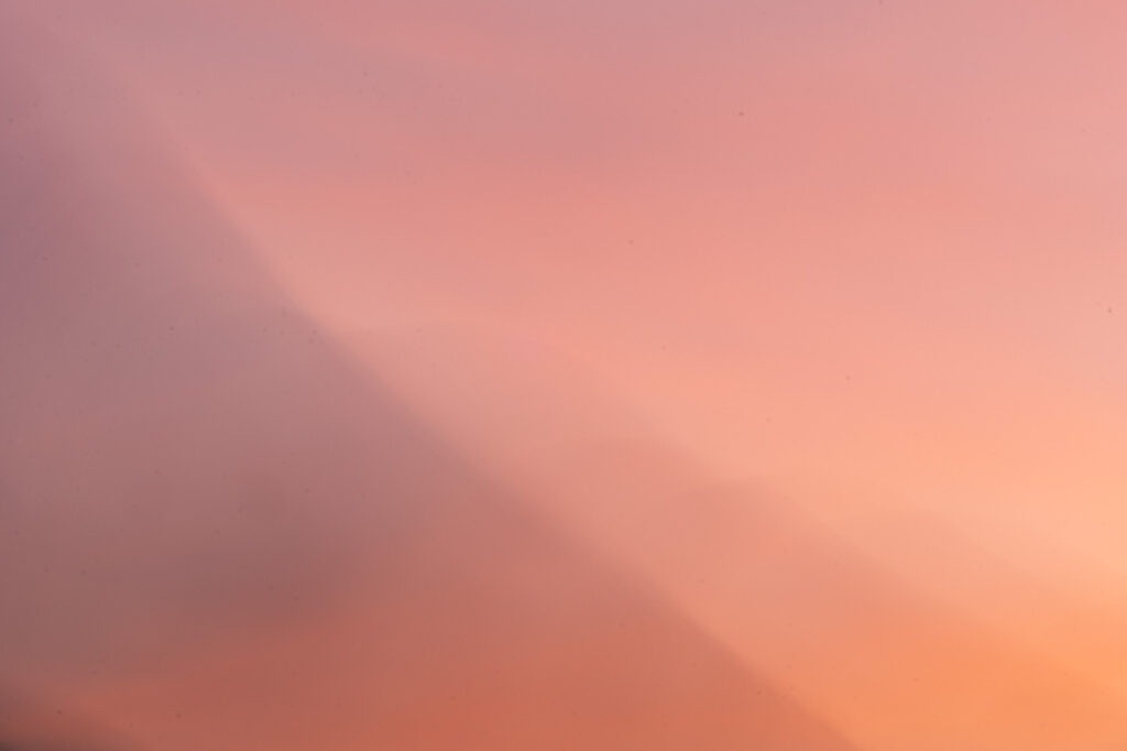 Mountains at sunrise